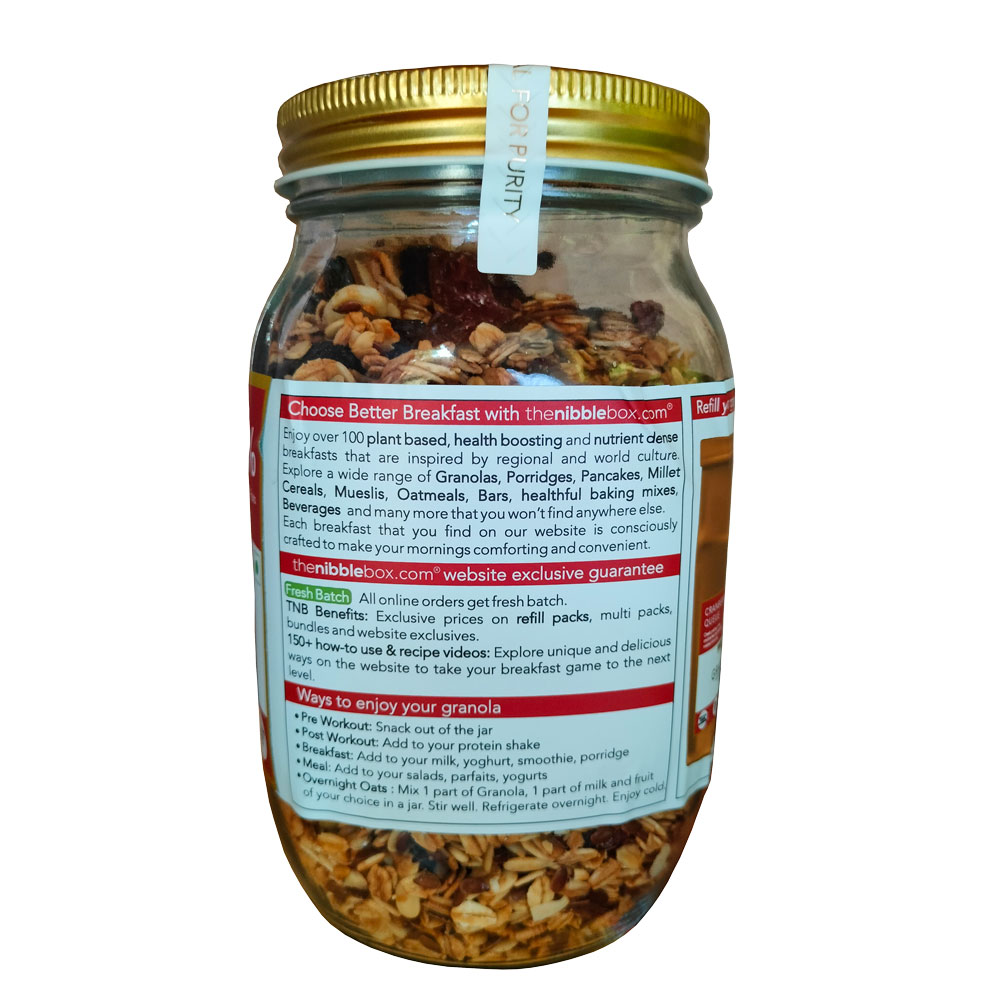 Cranberry Queue Granola