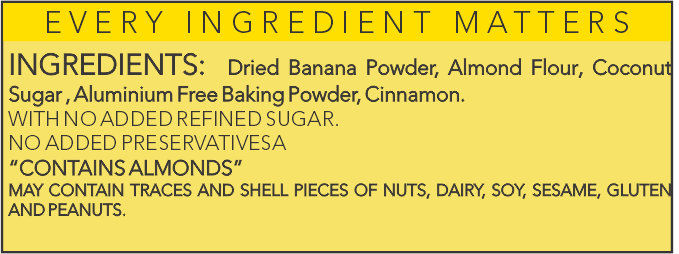 Mug Cake mix (Banana)