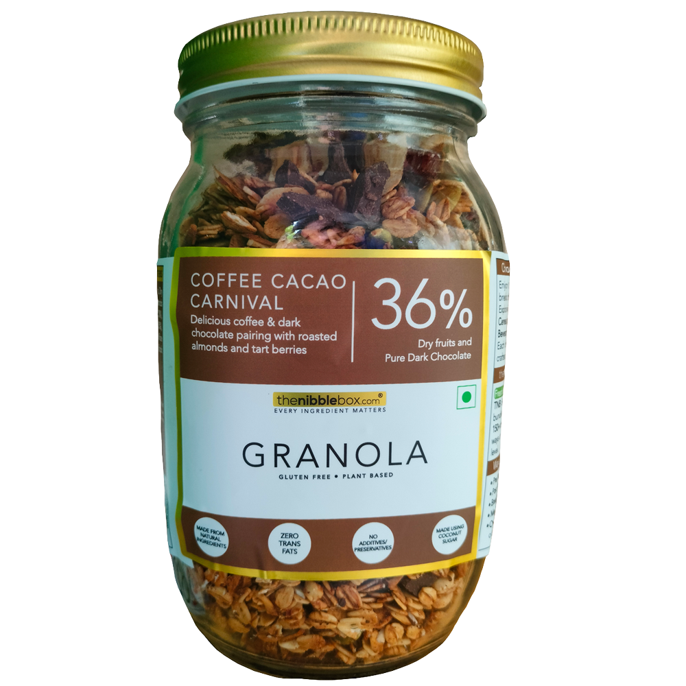 Coffee Cacao Carnival Granola