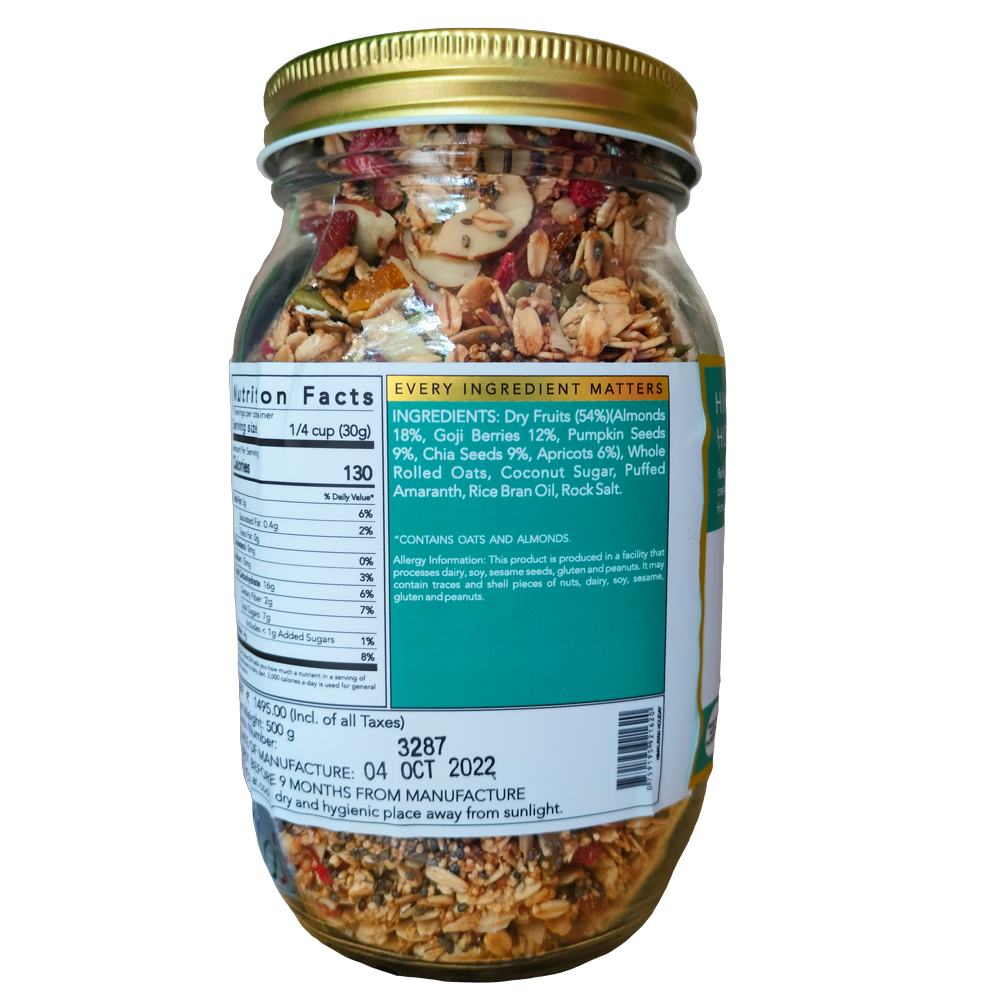 Himalayan Holiday Granola