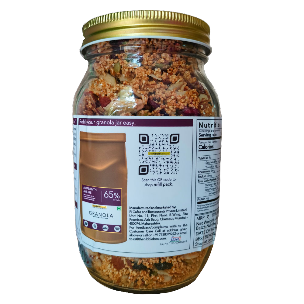 Amaranth Amore Granola