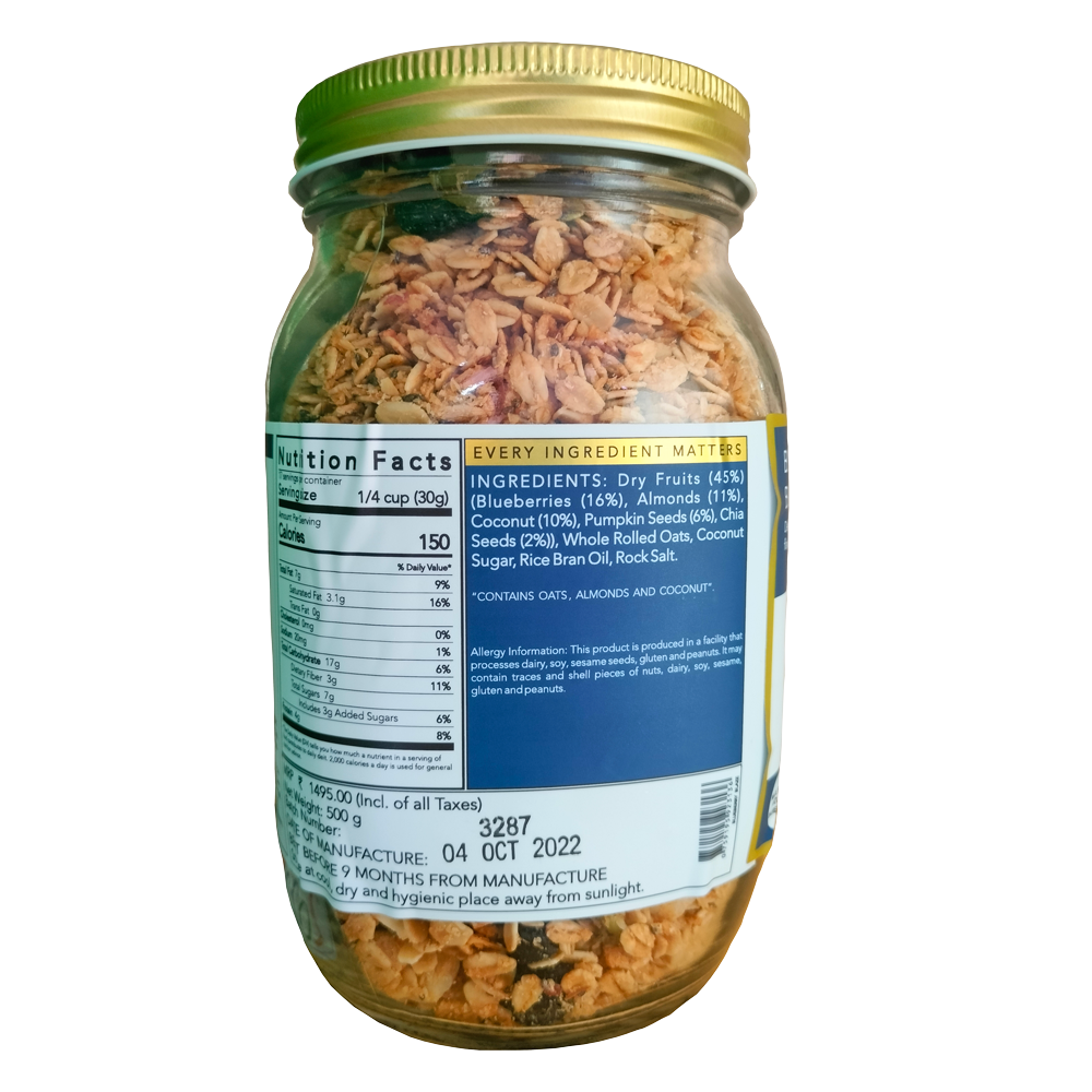 Blueberry Blaze Granola