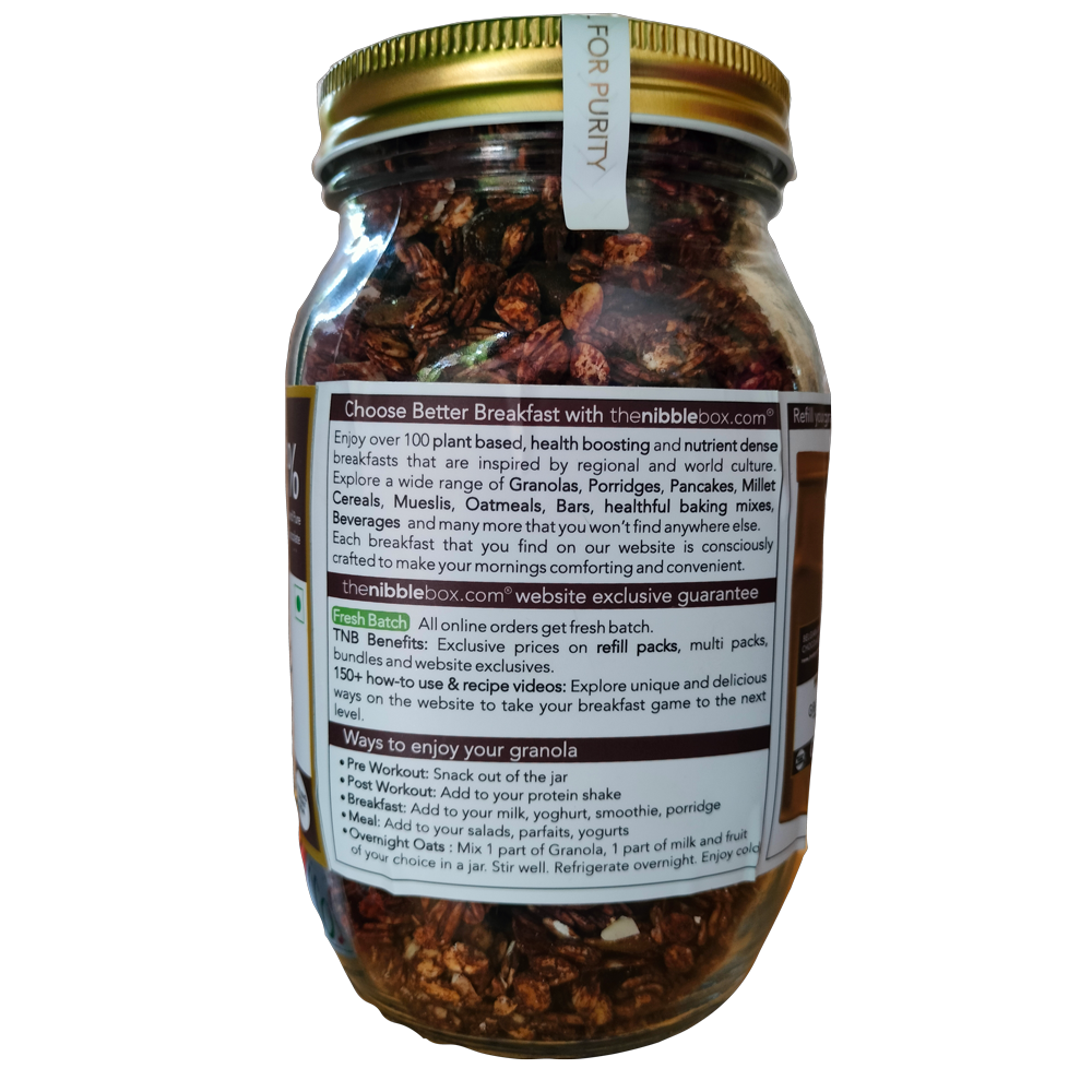 Chocohazelnut Chuckwagon Granola